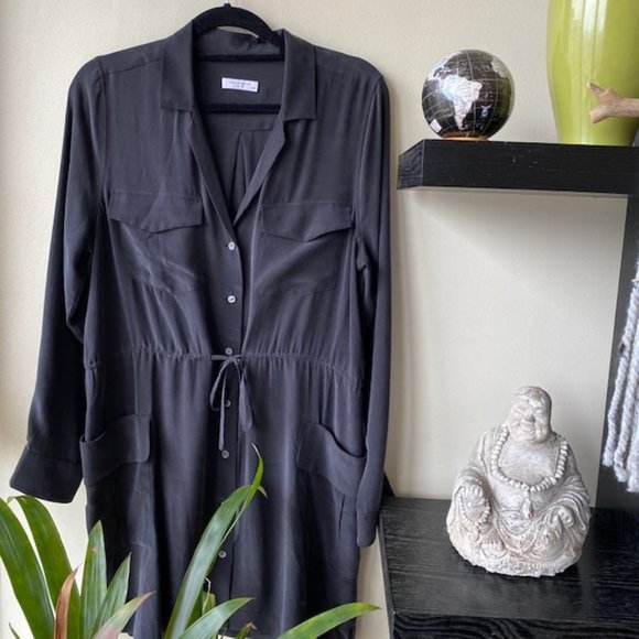 Equipment Emmanuelle Silk Shirt Dress (M)
